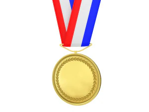 maquete de trof&eacute;u de medalha esportiva Modelo 3D