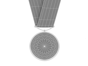 sports medal trophy mockup 2 3Dモデル
