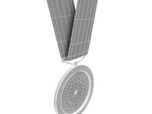 maquete de trof&eacute;u de medalha esportiva 3 Modelo 3D