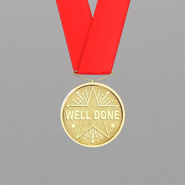 sports medal trophy mockup 5 3D 모델 .c4d .max .obj .3ds .fbx .stl .blend 