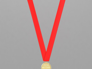 sports medal trophy mockup 5 3D 모델