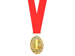 sports medal trophy mockup 6 3D 모델