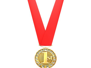 sports medal trophy mockup 6 3D 모델