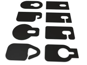 door cardboard handle hanger 3D Model