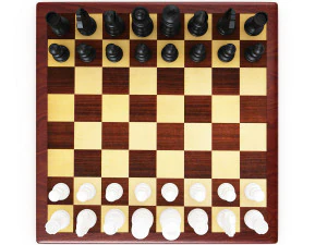 Schachbrettfiguren 3D Modell