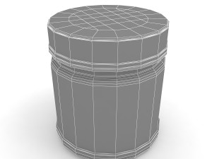 supplement jar Modelo 3D