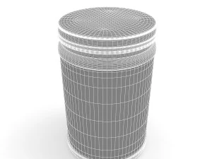 supplement jar 2 3D Model