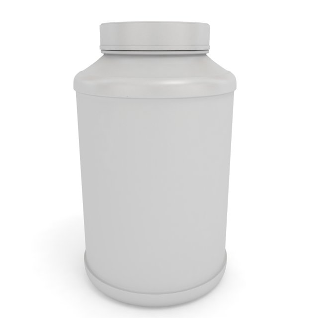 supplement jar 2 Modèle 3D .c4d .max .obj .3ds .fbx .stl .blend 