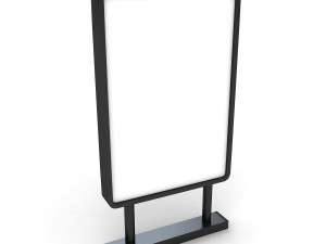 advertising stand display 2 Modelo 3D
