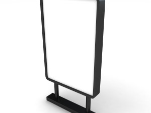 advertising stand display 2 3Dモデル