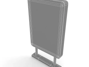 advertising stand display 2 3D Model