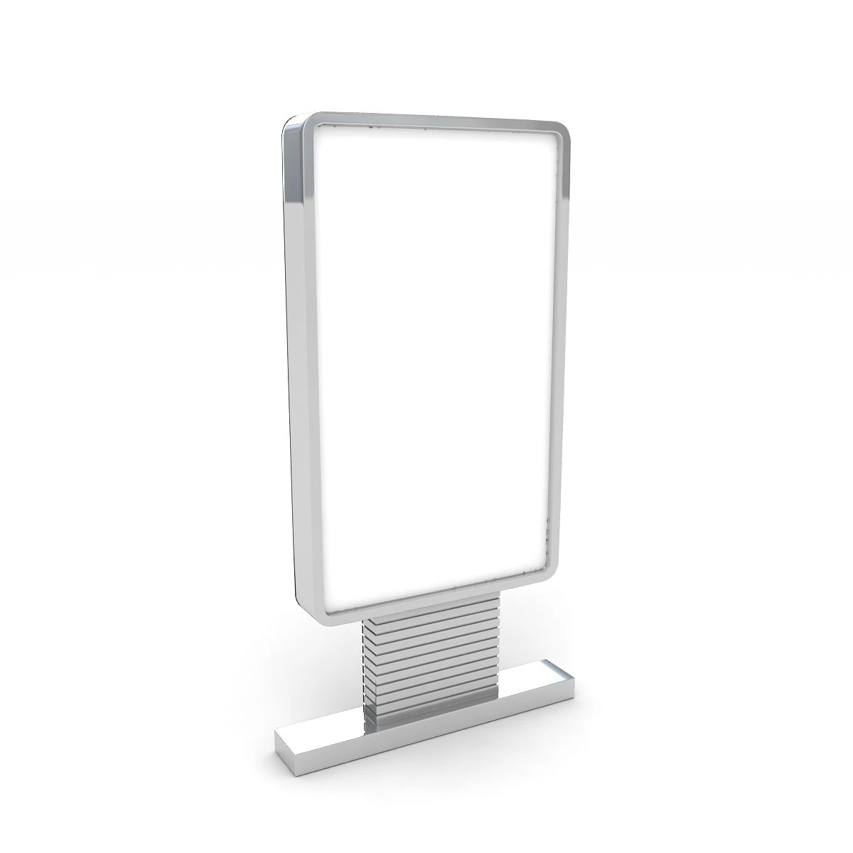 advertising stand display 3D Model .c4d .max .obj .3ds .fbx .stl .blend