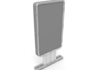advertising stand display 3D Model