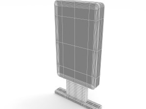 advertising stand display Modèle 3D