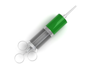 syringe vintage 3D Model