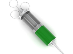 syringe vintage 3D Model