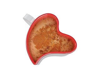 heart shaped coffee cup Modelo 3D