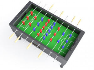 soccer table 3D Model