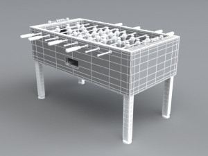 soccer table 3D Model