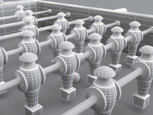 soccer table 3D Model
