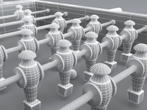 soccer table 3D Model