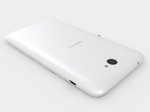 Sony experia e4 white 3Dモデル