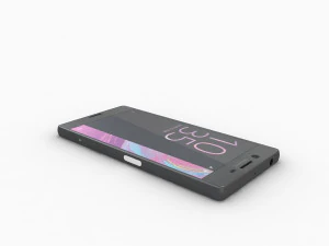 Sony xperia x black 3D Model