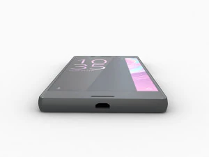 Sony xperia x black 3D Model