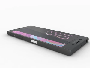 Sony xperia x black 3D Model