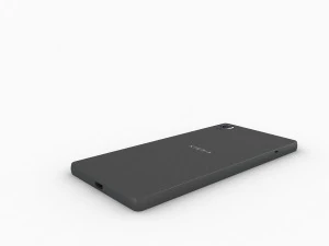 Sony xperia x black 3D Model