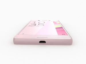 Sony xperia x lime gold 3D Model