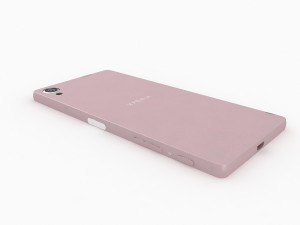 Sony xperia x lime gold 3D मॉडल