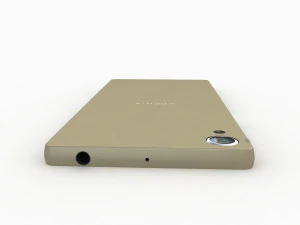 Sony xperia x lime gold 3D Model