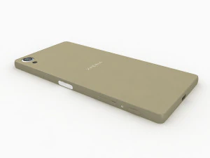 Sony xperia x lime gold 3D Model