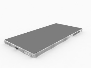 Sony xperia z5 gold cell mobile phone cellular android smartphone electronics 3D मॉडल