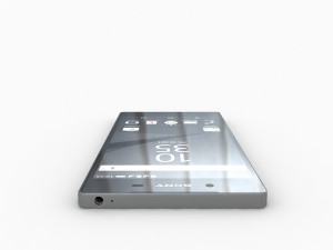 Sony xperia z5 premium graphite black 3D Model