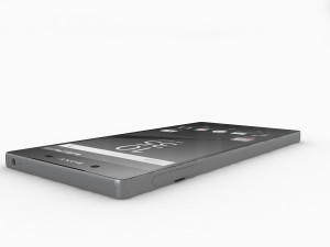 Sony xperia z5 premium graphite black 3D Model