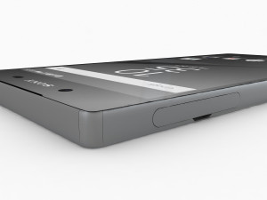 Sony xperia z5 premium graphite black 3D Model