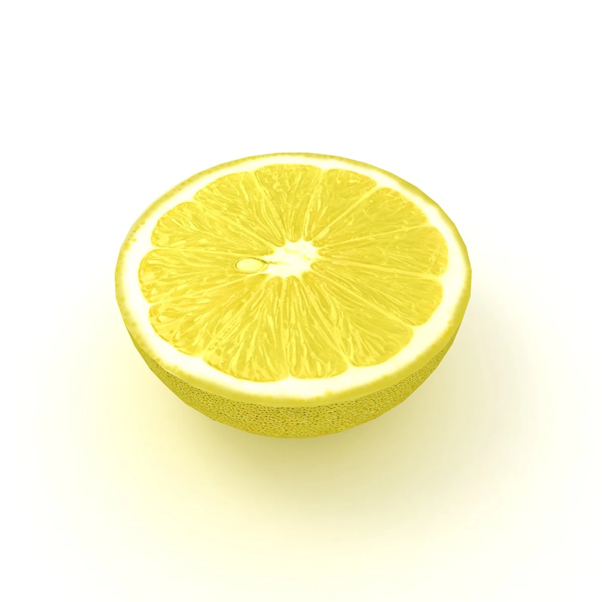 Lemon 3D Model .c4d .max .obj .3ds .fbx .stl .blend 
