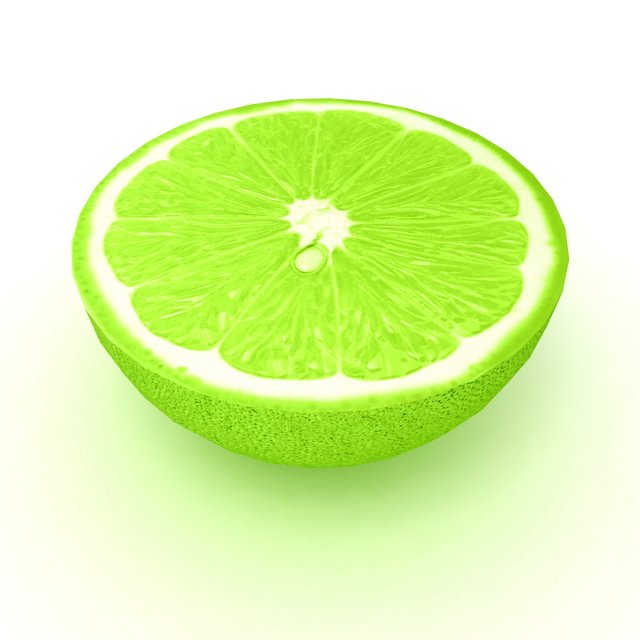 Lemon 2 3D Model .c4d .max .obj .3ds .fbx .stl .blend 