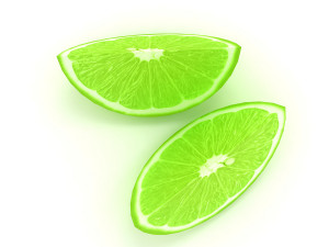 Lemon slice 2 3D Model