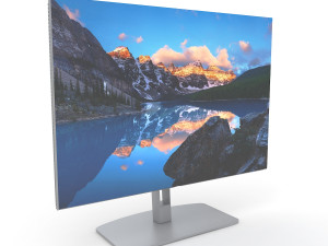 Dell ultrasharp 32-inch 4k hdr Modèle 3D