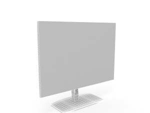 Dell ultrasharp 32-inch 4k hdr Modèle 3D