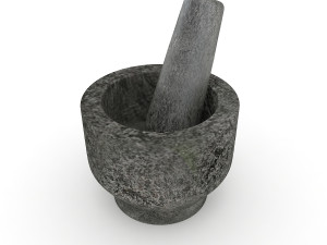 Mortar and pestle 3D 模型