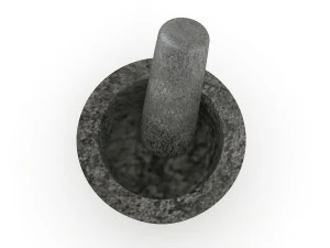 Mortar and pestle 3D Model