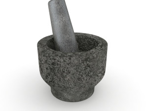 Mortar and pestle 3D 模型
