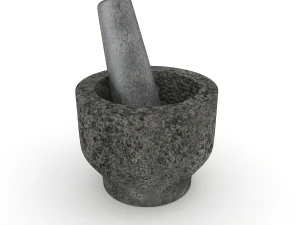 Mortar and pestle 3D Model