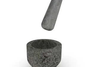Mortar and pestle 3D Model