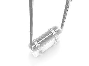 Dior and rimowa clutch shoulder blue 3D Model