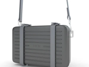 Dior e rimowa embreagem ombro preto Modelo 3D